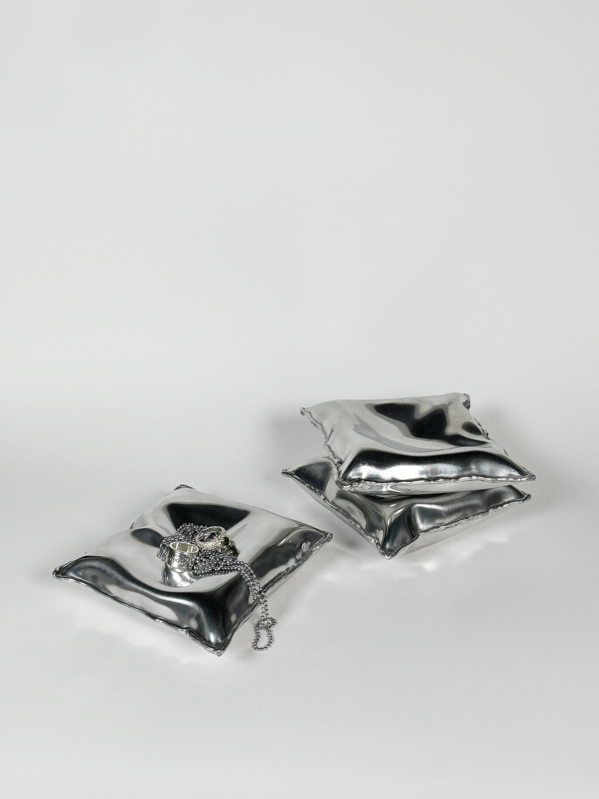 Chrome Pillow - Large - 15 x 15