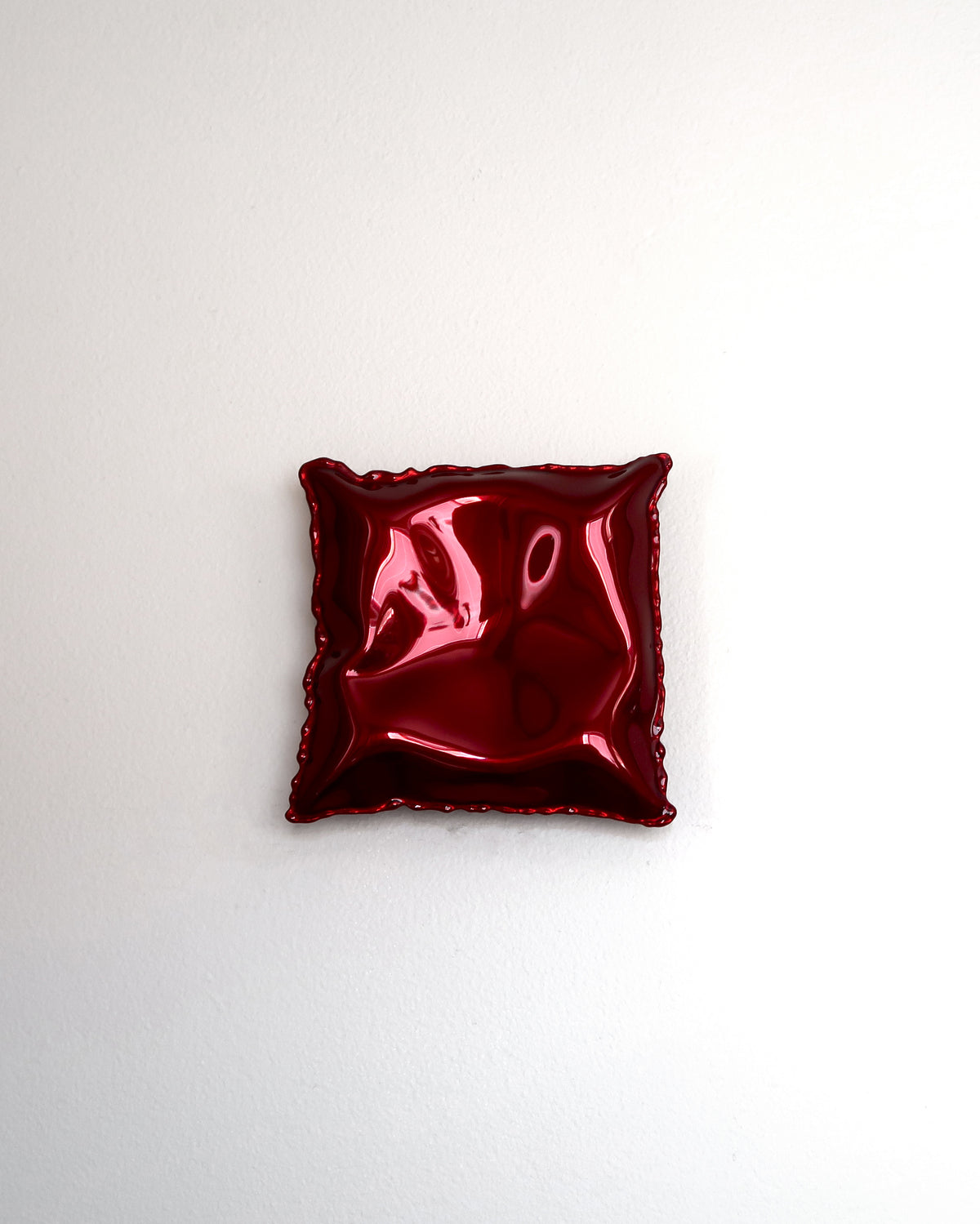 Red Pillow - 10 x 10