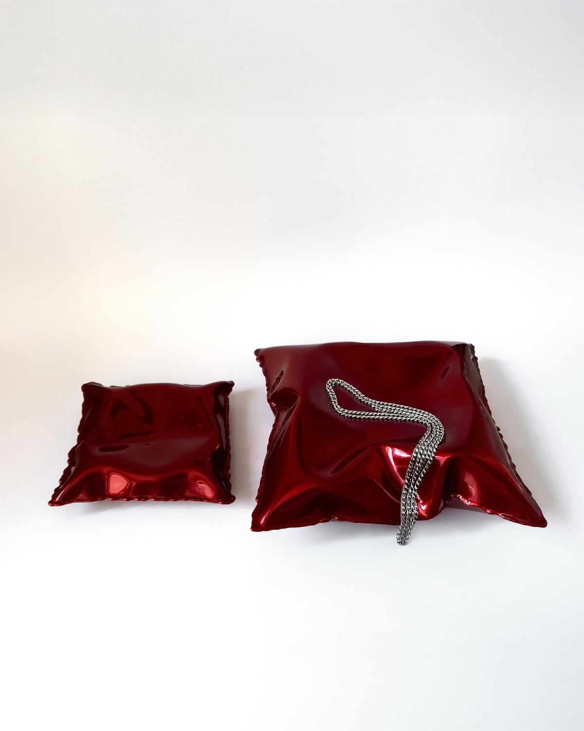 Red Pillow - 10 x 10